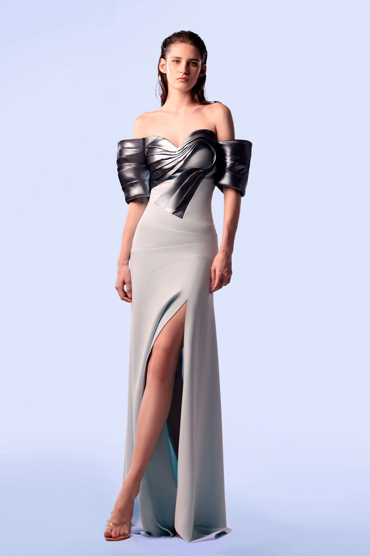 Gaby Charbachy, Off Shoulder Dress | Esposa