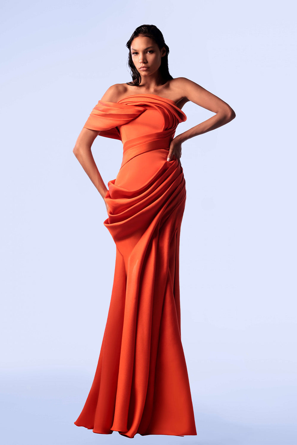 Gaby Charbachy, Elegant Modern Dress | Esposa