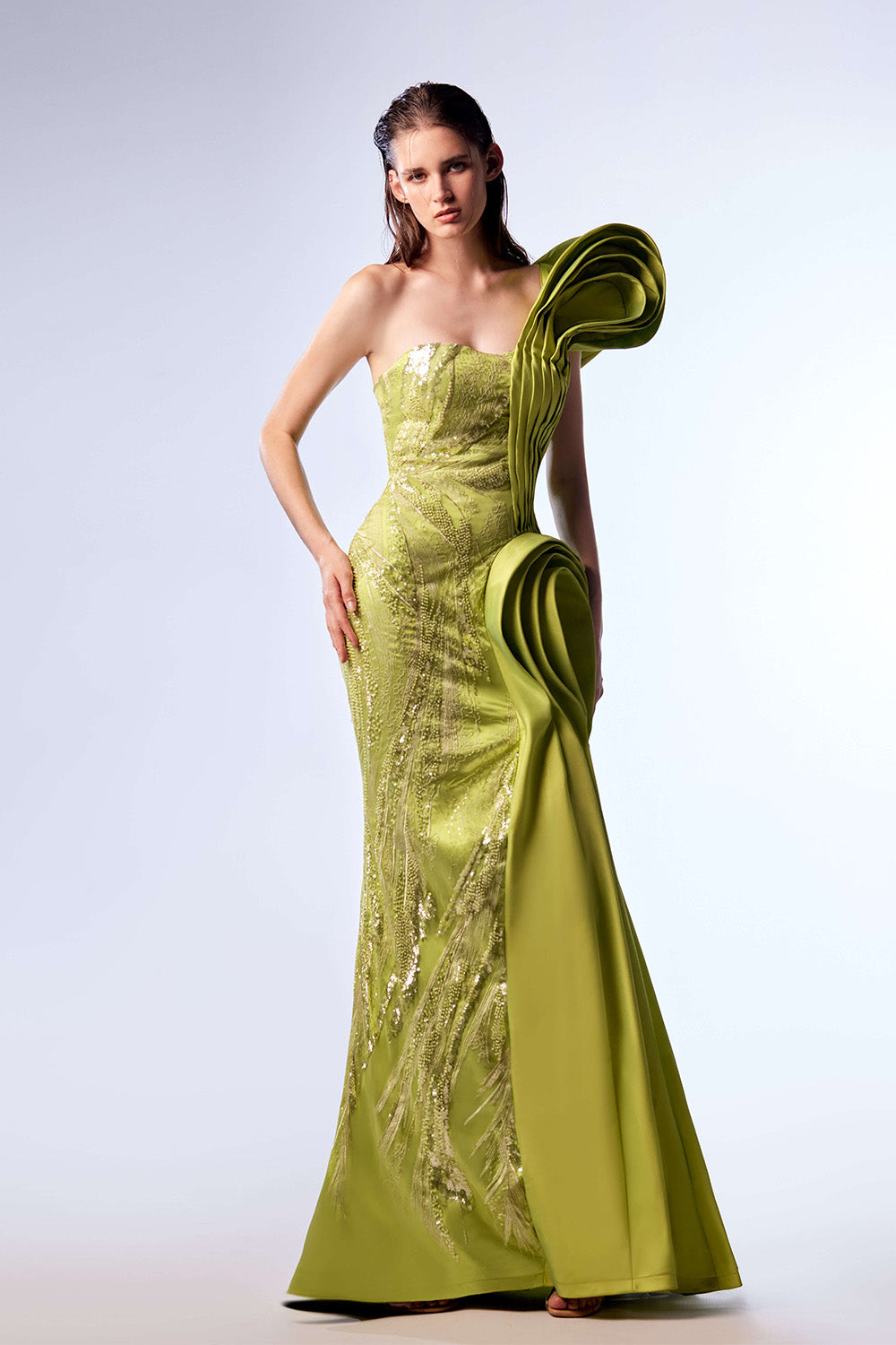 Gaby Charbachy, Edgy Beaded Dress | Esposa