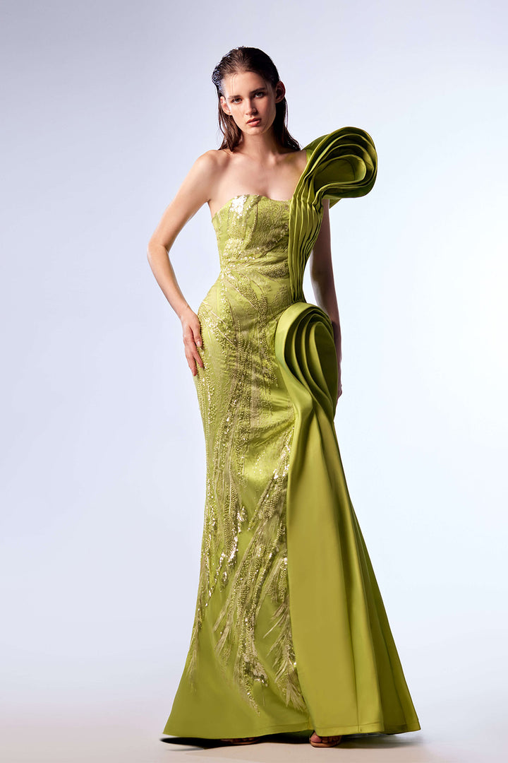 Gaby Charbachy, Edgy Beaded Dress | Esposa