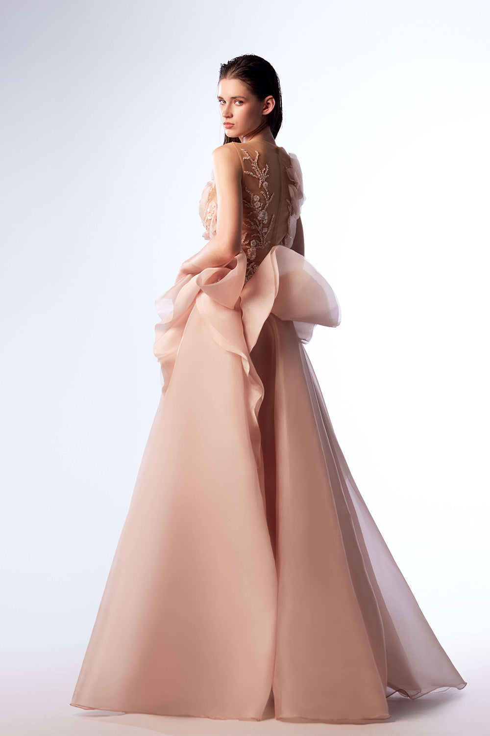 Gaby Charbachy, Unique Tulle Gown | Esposa