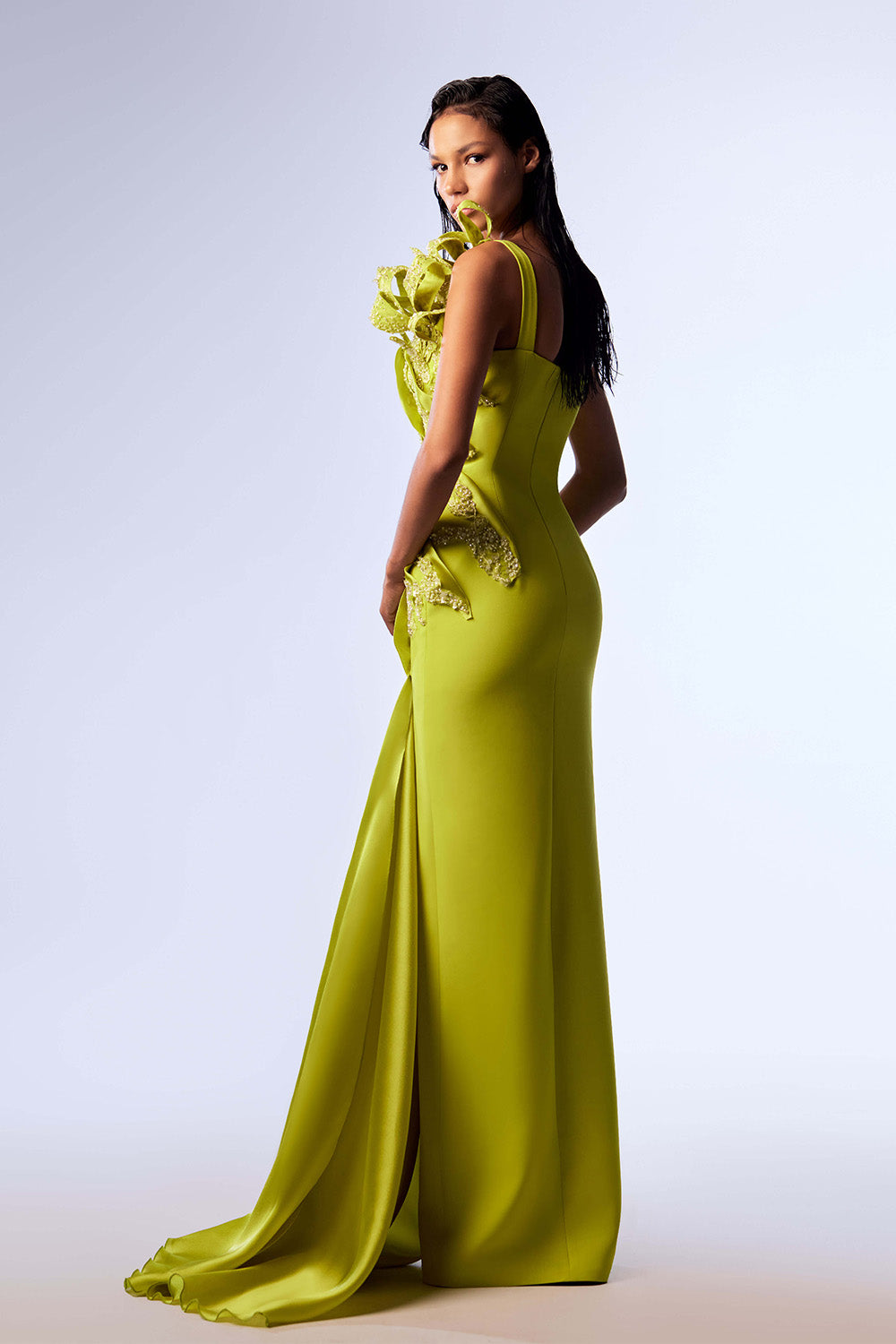 Gaby Charbachy, Unique One Shoulder Dress | Esposa