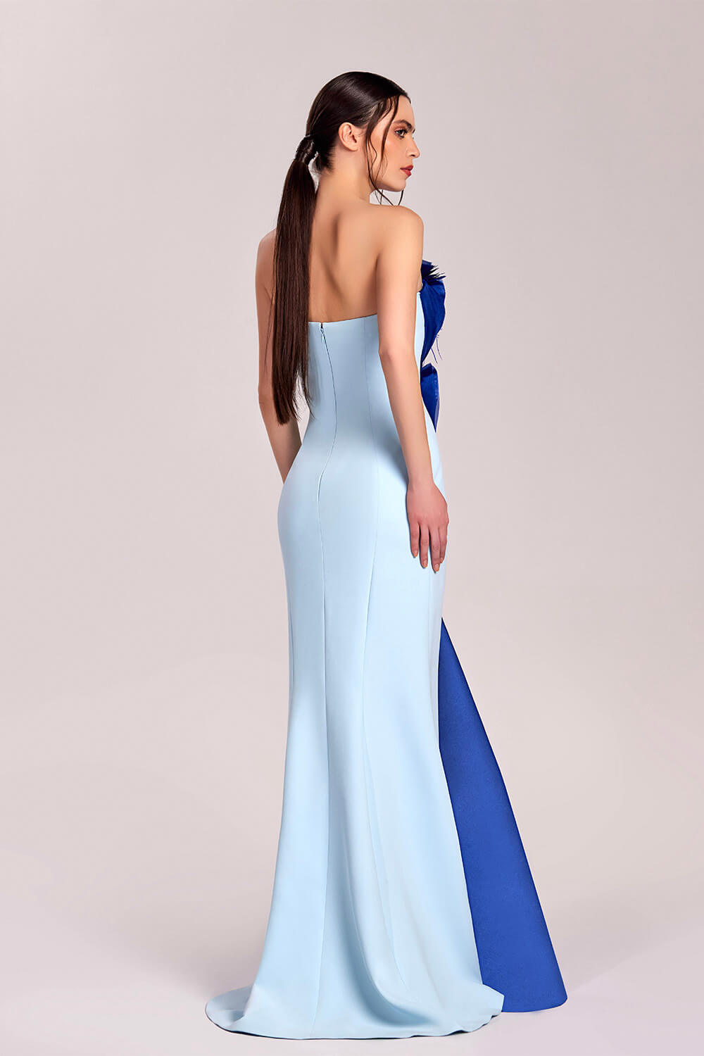 Gaby Charbachy, Unique Strapless Dress | Esposa