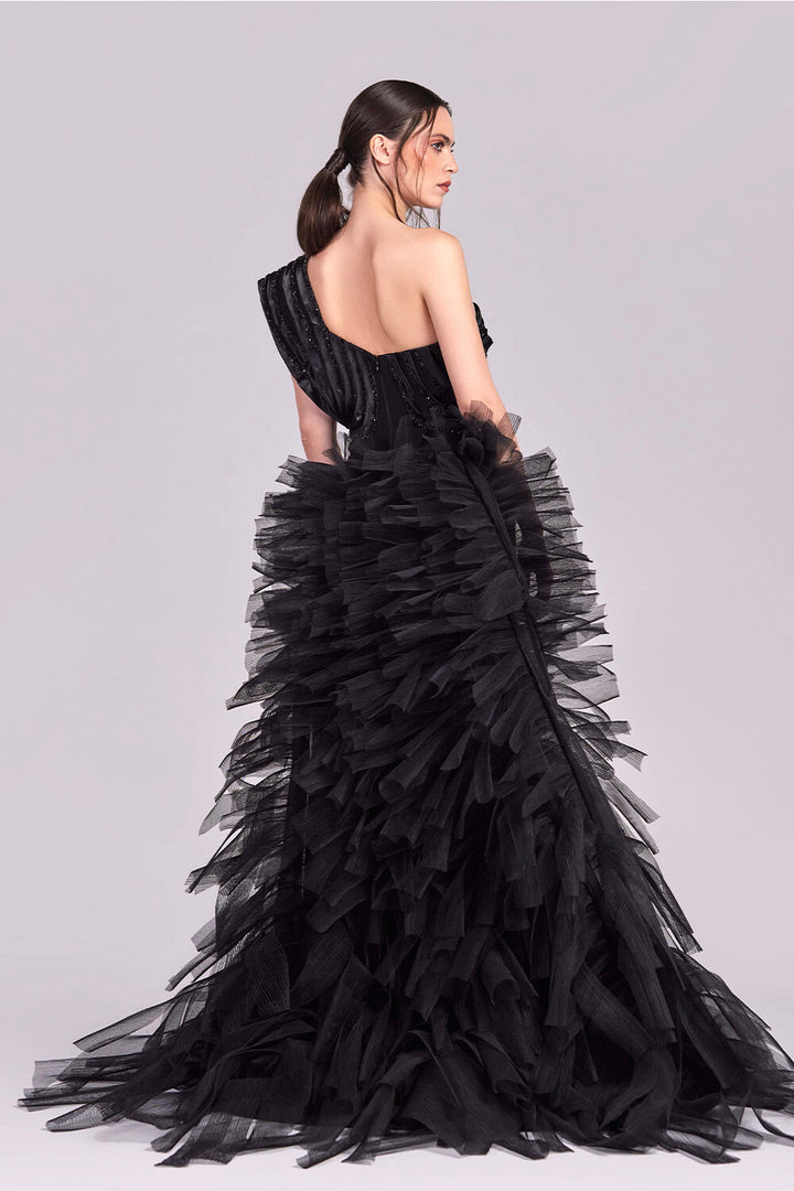 Gaby Charbachy, Evening Dress With Overskirt | Esposa