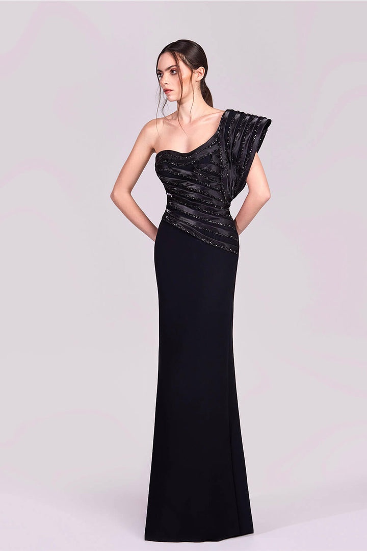 Gaby Charbachy, Evening Dress With Overskirt | Esposa