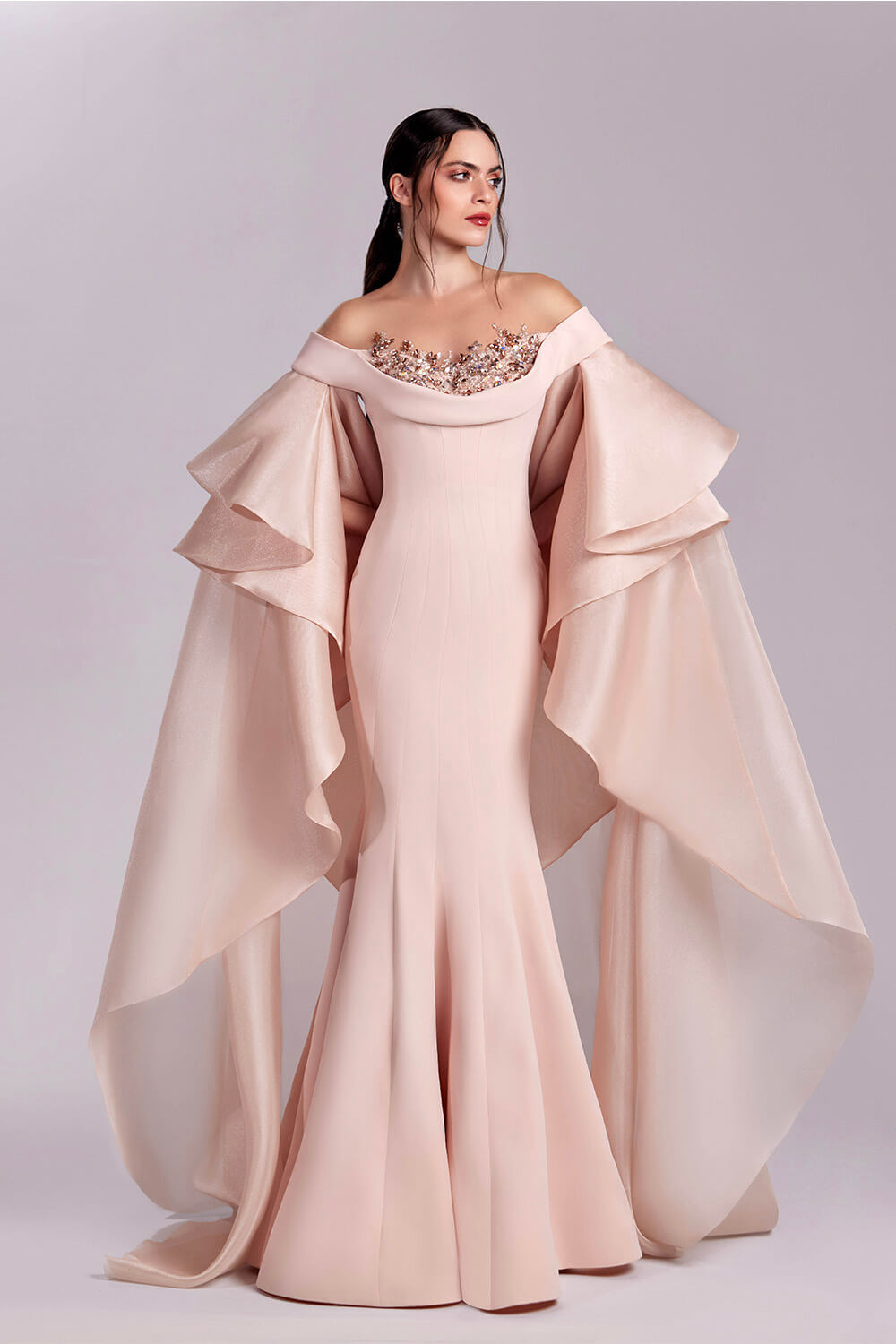 Gaby Charbachy, Charming Evening Dress | Esposa