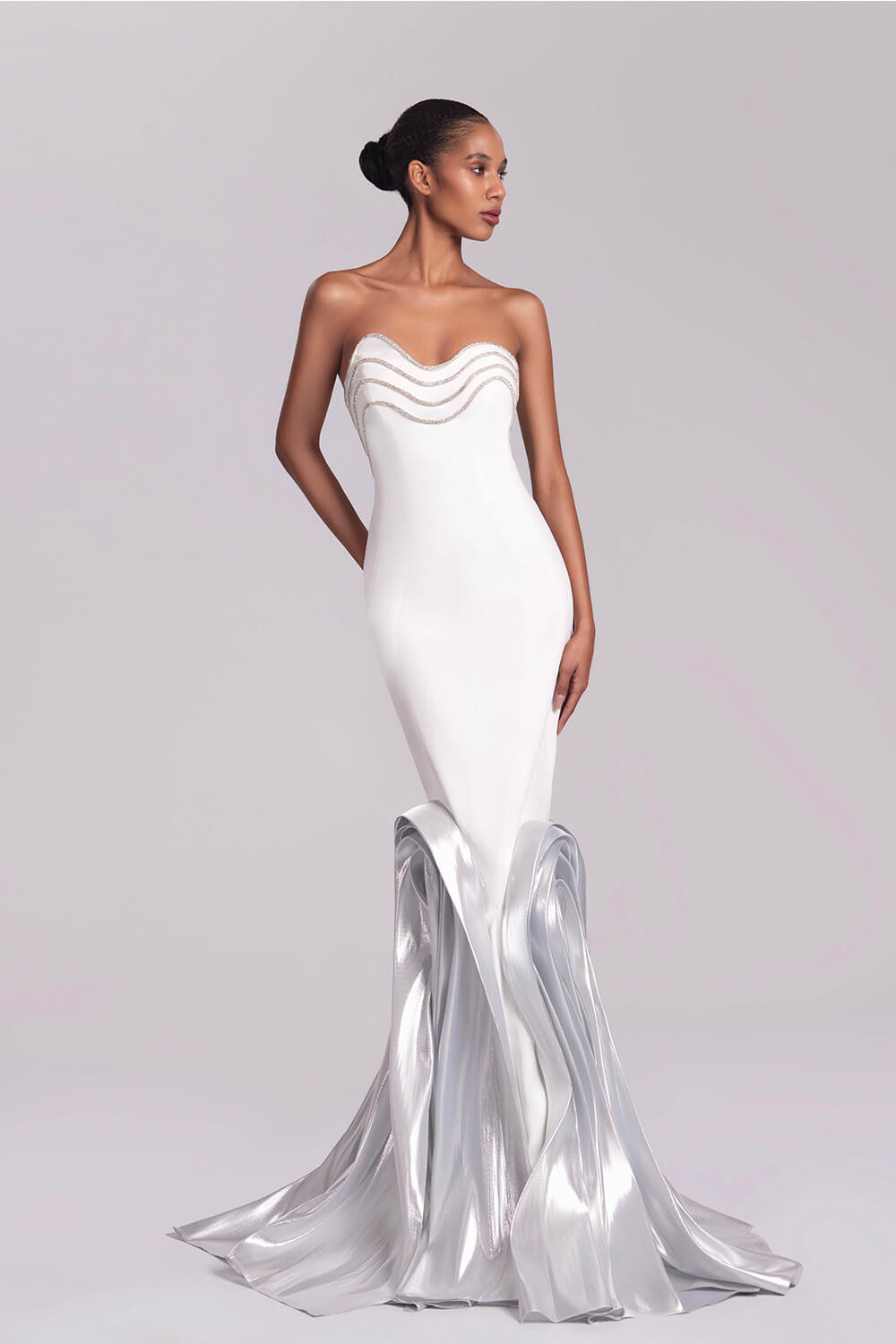 Gaby Charbachy, Attractive Evening Gown | Esposa
