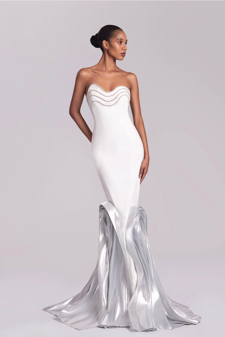 Gaby Charbachy, Attractive Evening Gown | Esposa