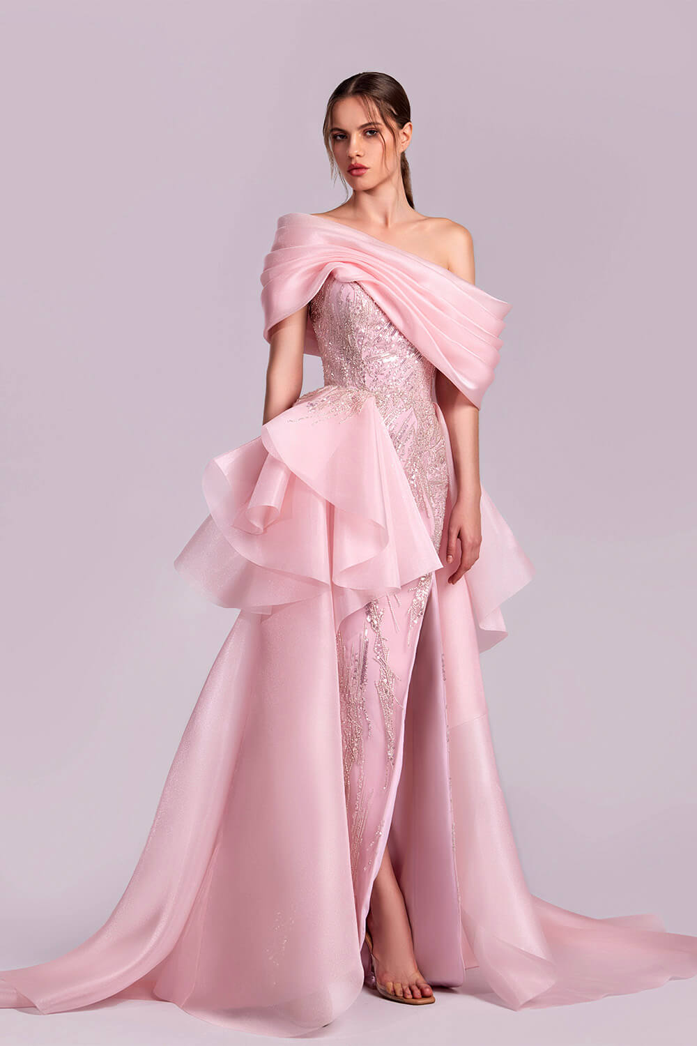 Gaby Charbachy, Unique Layered Dress | Esposa