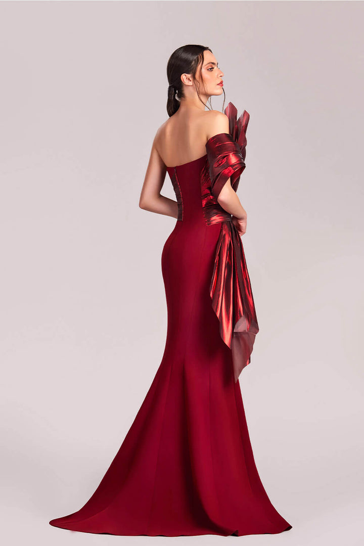 Gaby Charbachy, Asymmetrical Mermaid Dress | Esposa