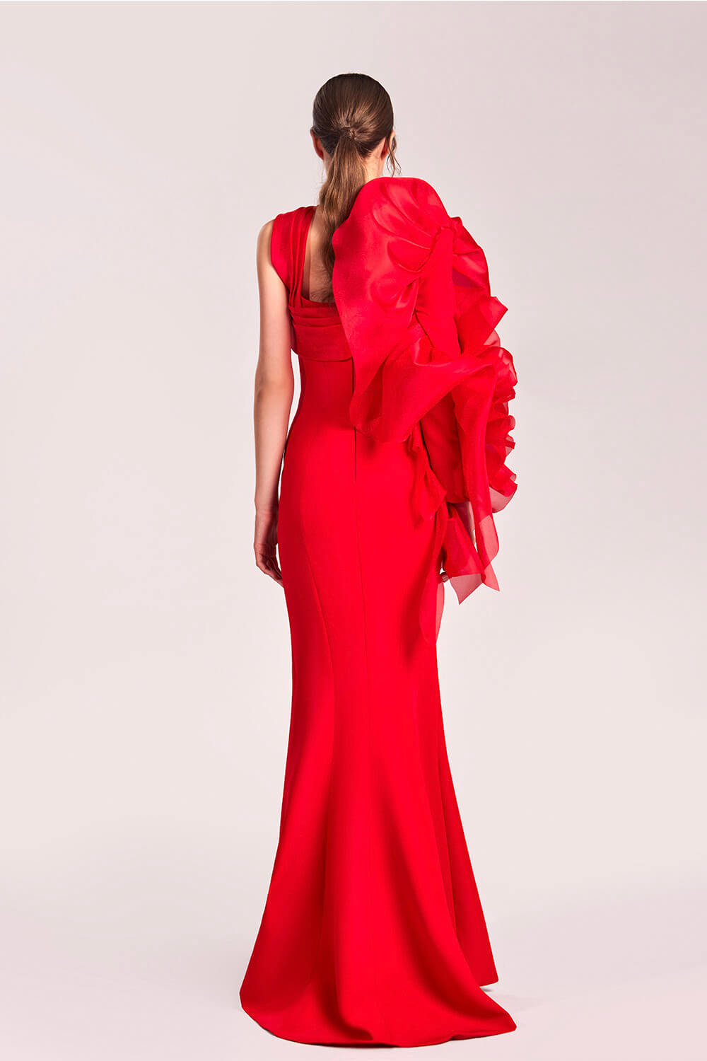 Gaby Charbachy, One Shoulder Dress | Esposa