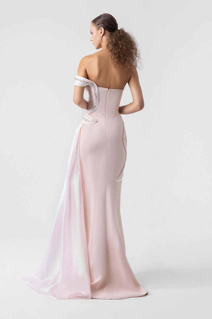 Gaby Charbachy, Asymmetrical Evening Gown | Esposa