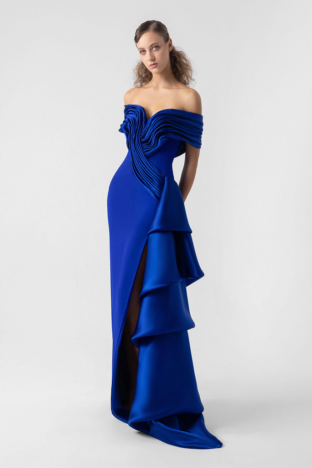 Gaby Charbachy, Off Shoulder Dress | Esposa