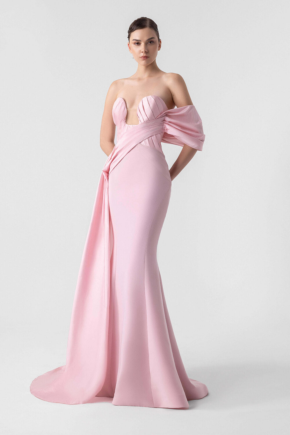 Gaby Charbachy, Strapless Trumpet Gown | Esposa