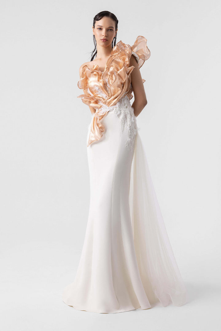 Gaby Charbachy, Dress With Wavering Patterns | Esposa