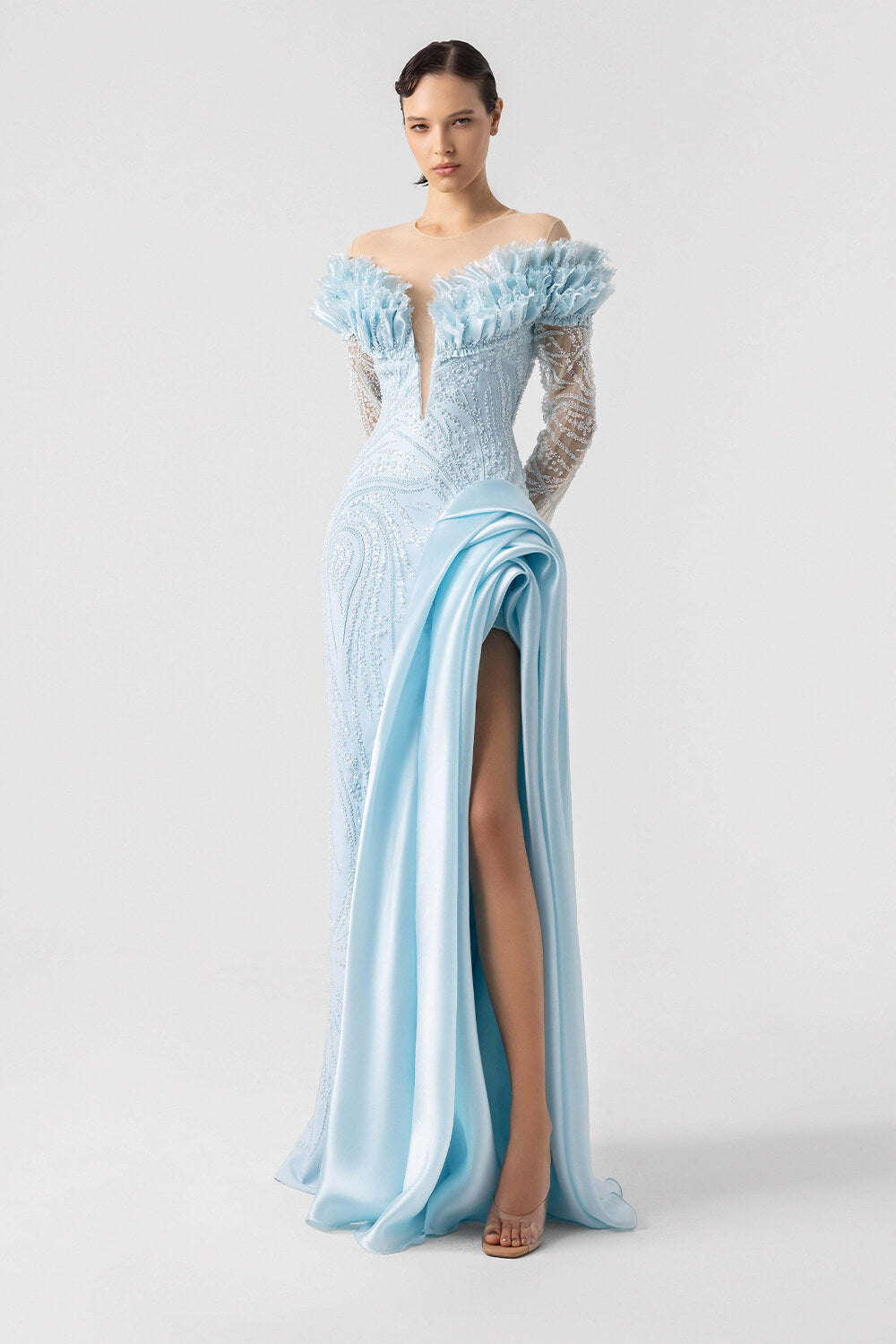 Gaby Charbachy, Beaded Mermaid Dress | Esposa