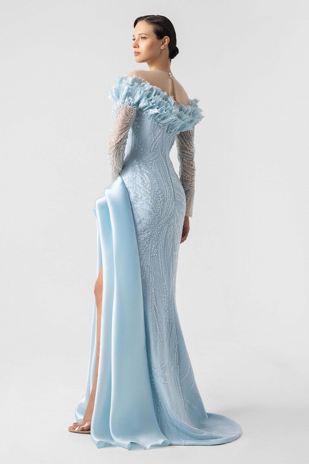 Gaby Charbachy, Beaded Mermaid Dress | Esposa