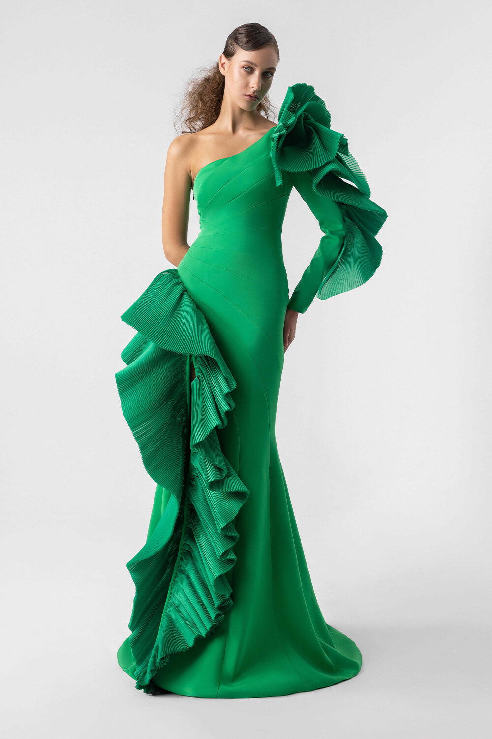 Gaby Charbachy, One Shoulder Evening Dress | Esposa