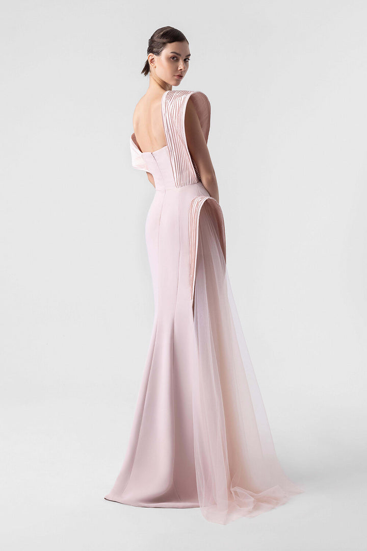 Gaby Charbachy, Pleated Evening Dress | Esposa