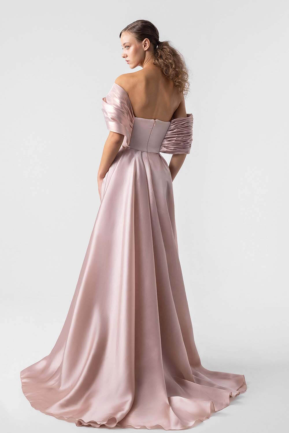 Gaby Charbachy, Off Shoulder Evening Dress | Esposa