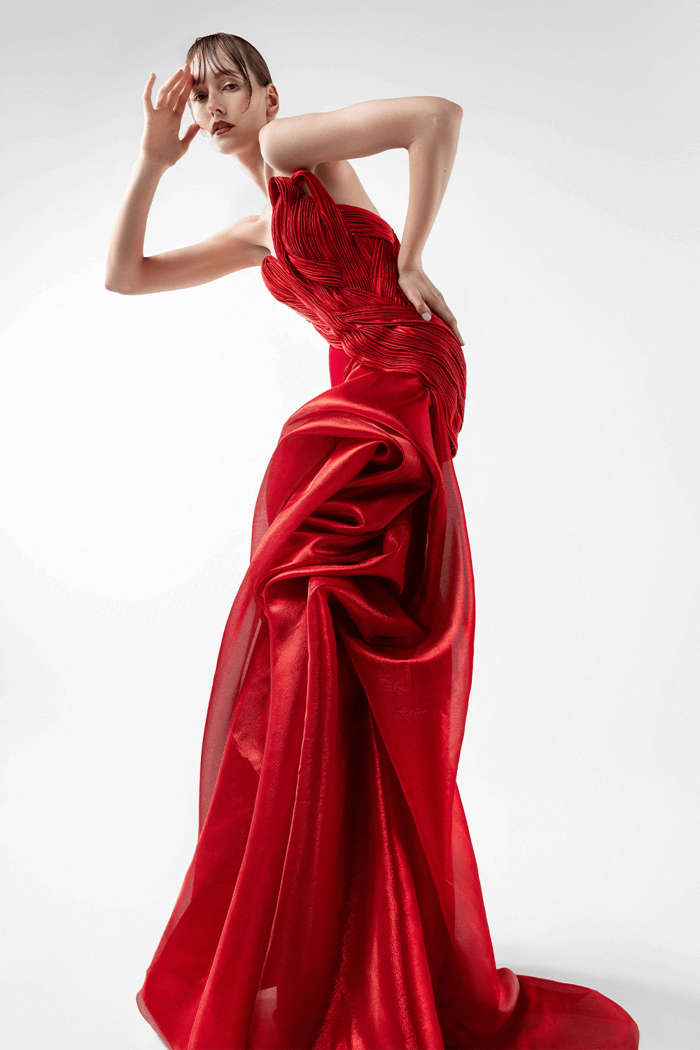 Gaby Charbachy, Striking Mermaid Gown | Esposa