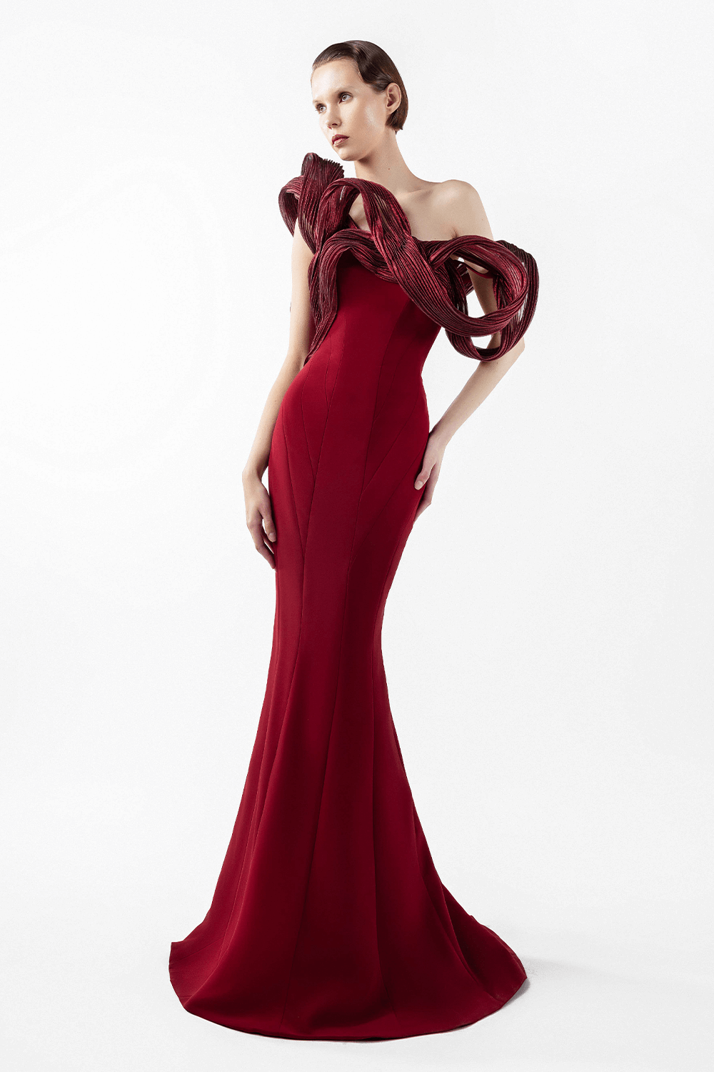 Gaby Charbachy, Artistic Mermaid Gown | Esposa