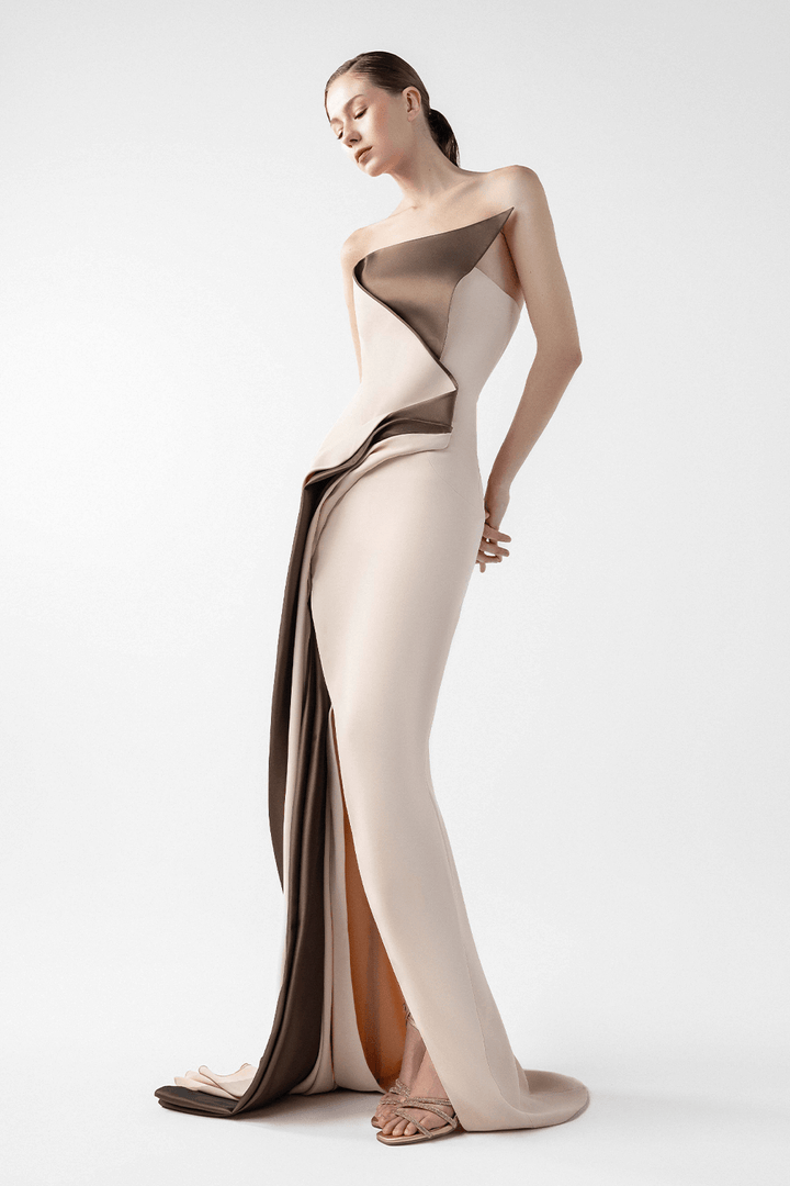 Gaby Charbachy, Alluring Mermaid Gown | Esposa