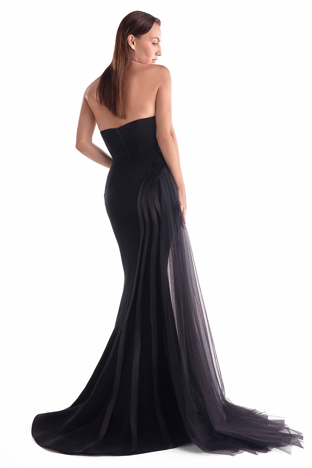 Gaby Charbachy, Draped Strapless Mermaid Dress | Esposa 