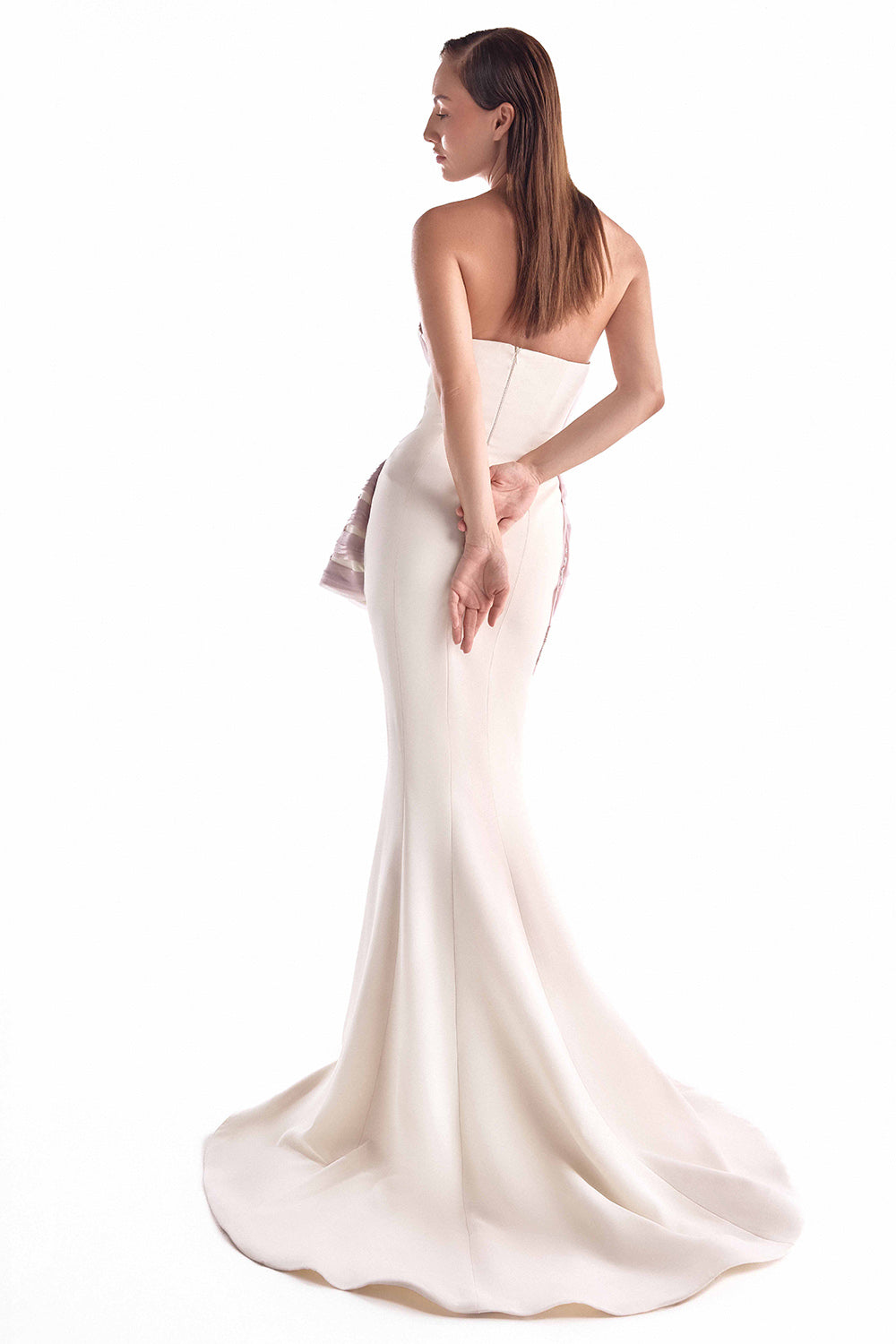 Gaby Charbachy, Sculptural Strapless Evening Gown | Esposa