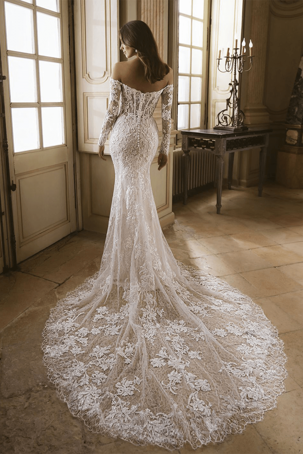 Elysee, Intricate Mermaid Gown | Esposa