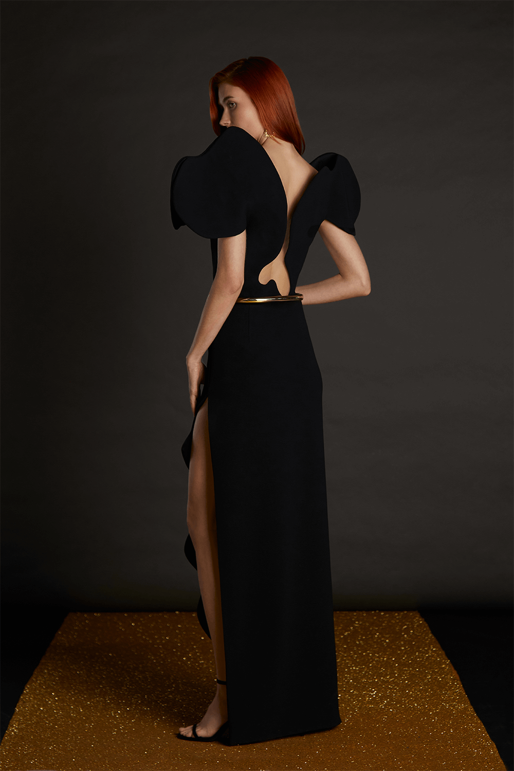 Isabel Sanchis, Sculptural Straight Gown | Esposa