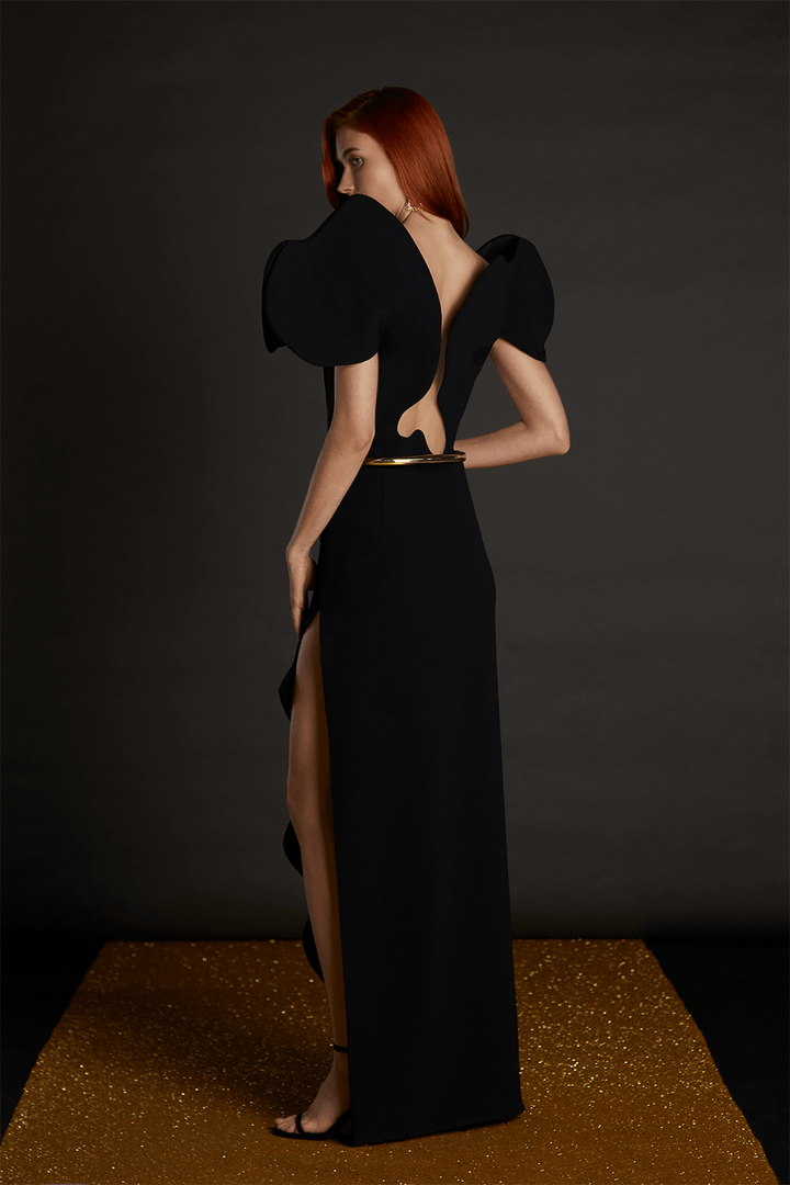 Isabel Sanchis, Sculptural Straight Gown | Esposa