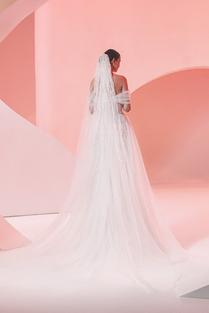 Plume by Kristie, Ethereal A-Line Gown | Esposa