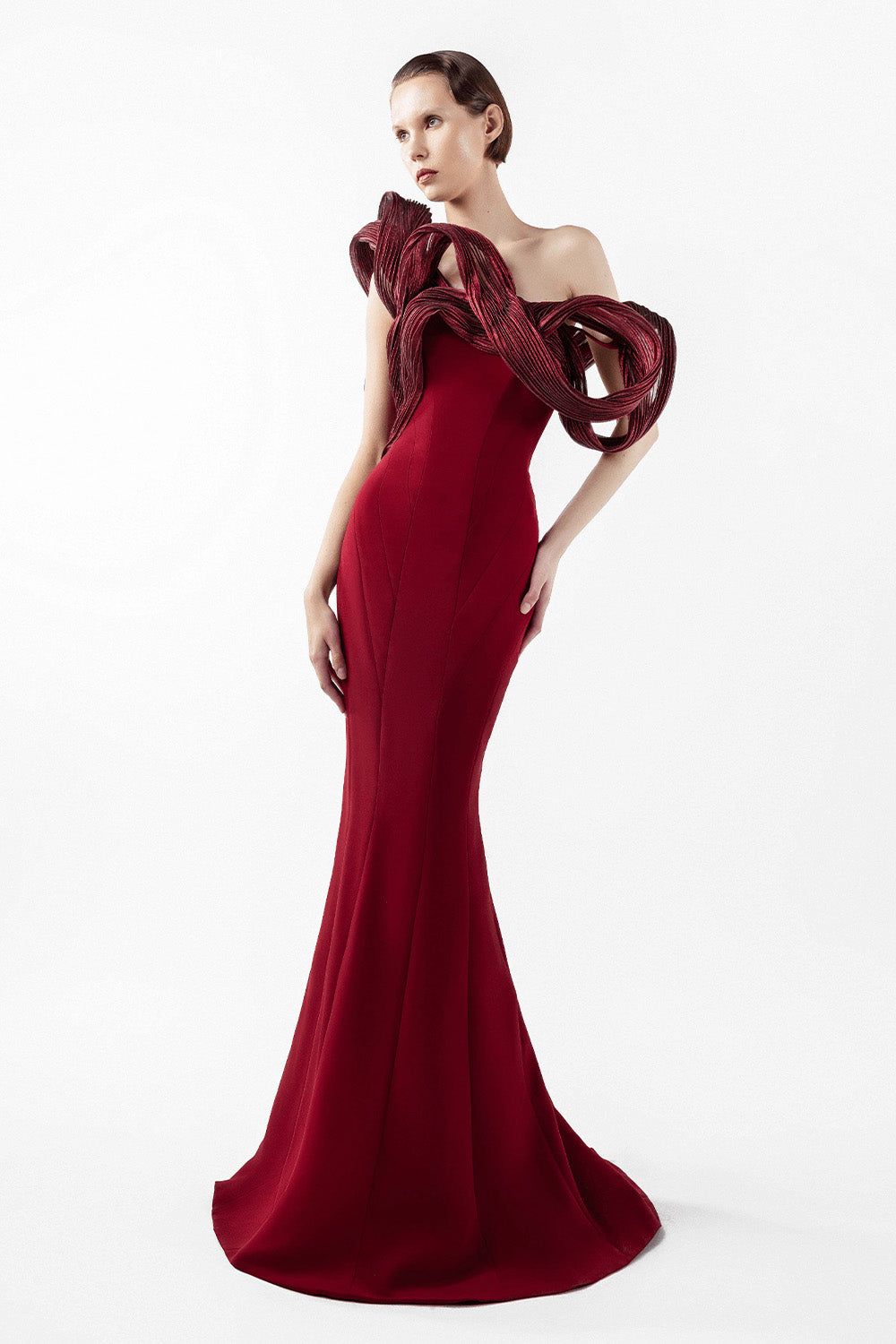 Gaby Charbachy, Artistic Mermaid Gown | Esposa