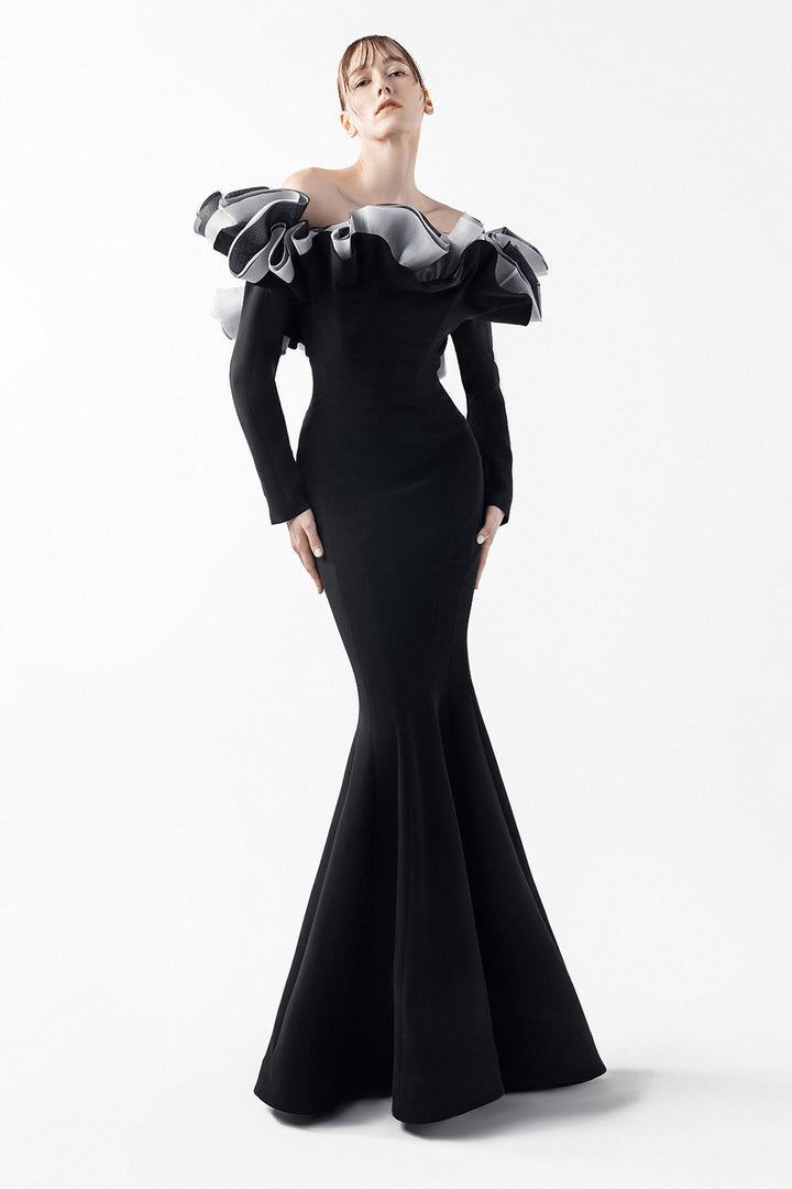 Gaby Charbachy, Dramatic Mermaid Gown | Esposa