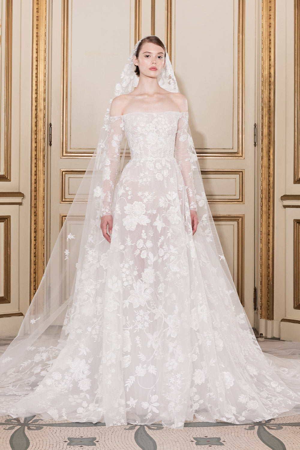 Georges Hobeika, Floral Dress | Esposa