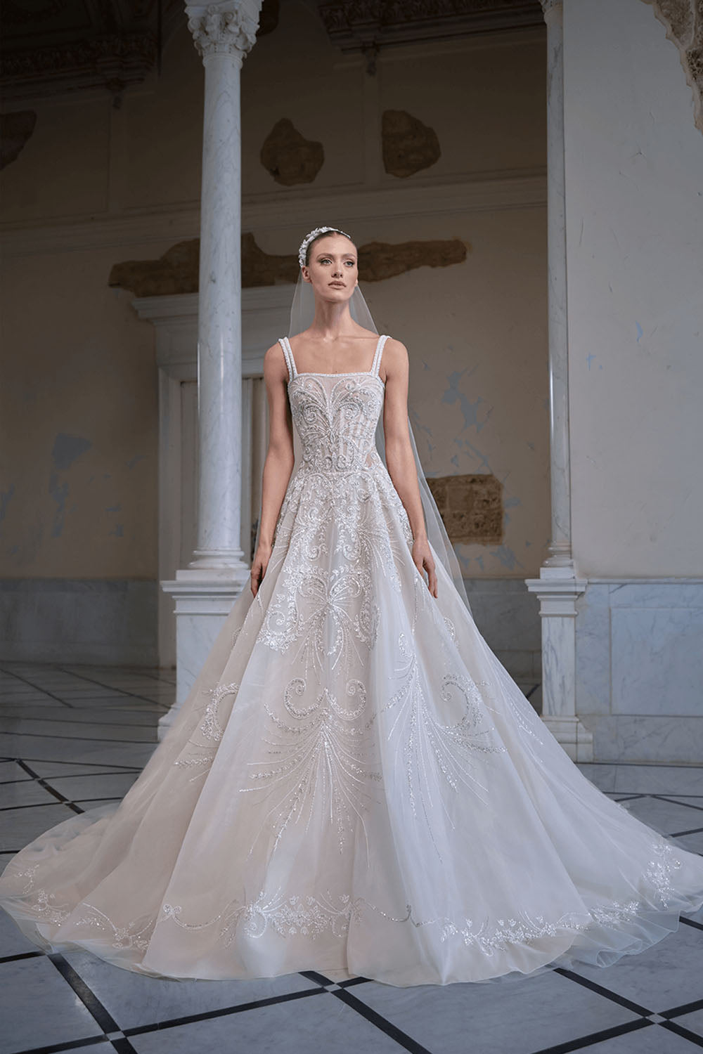 Georges Hobeika, Graceful A-Line Gown | Esposa