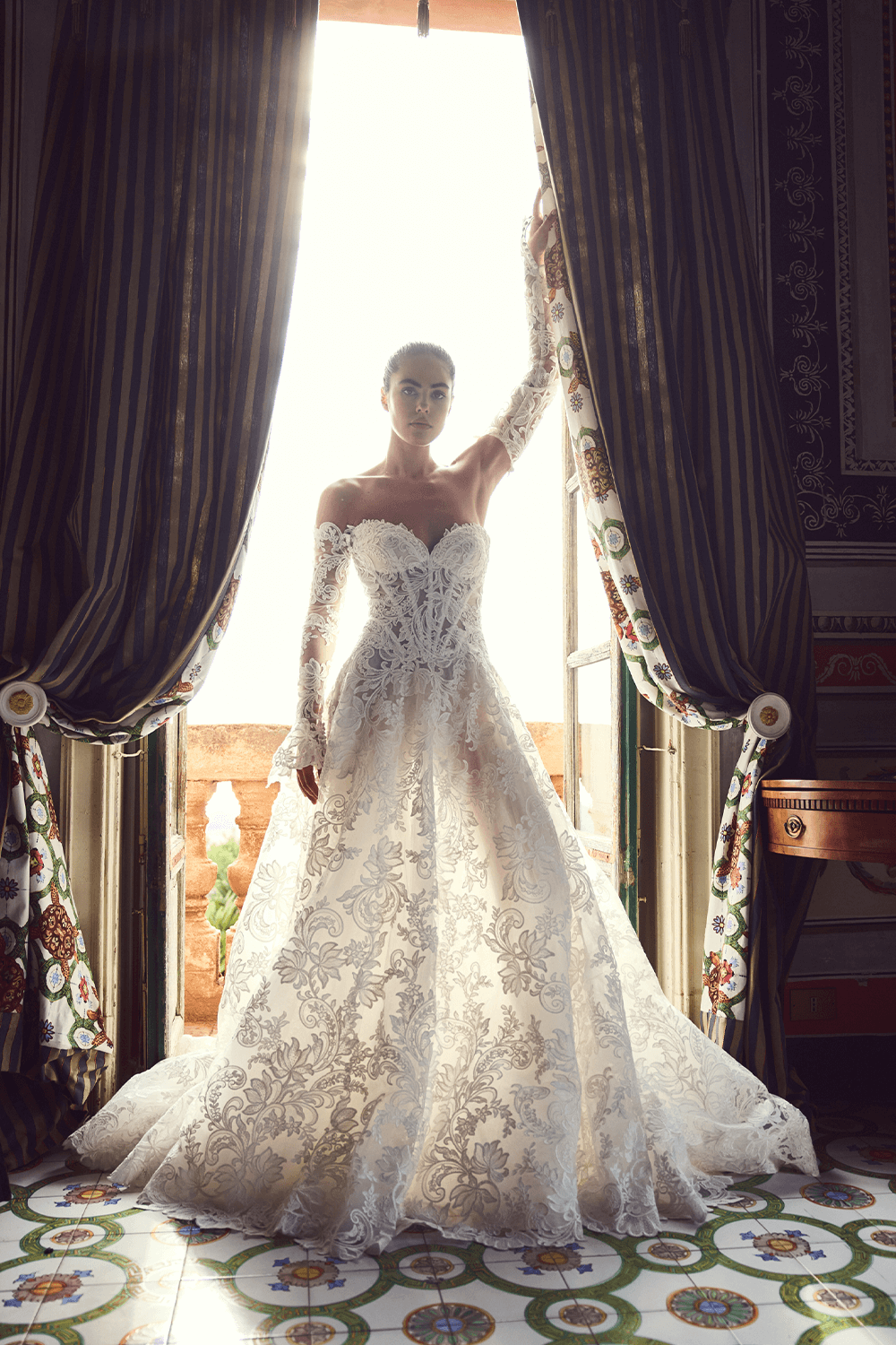 Alessandro Angelozzi, Opulent A-Line Gown | Esposa