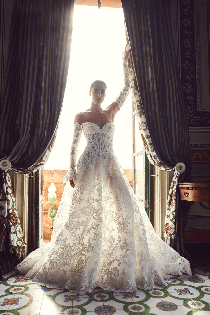 Alessandro Angelozzi, Opulent A-Line Gown | Esposa