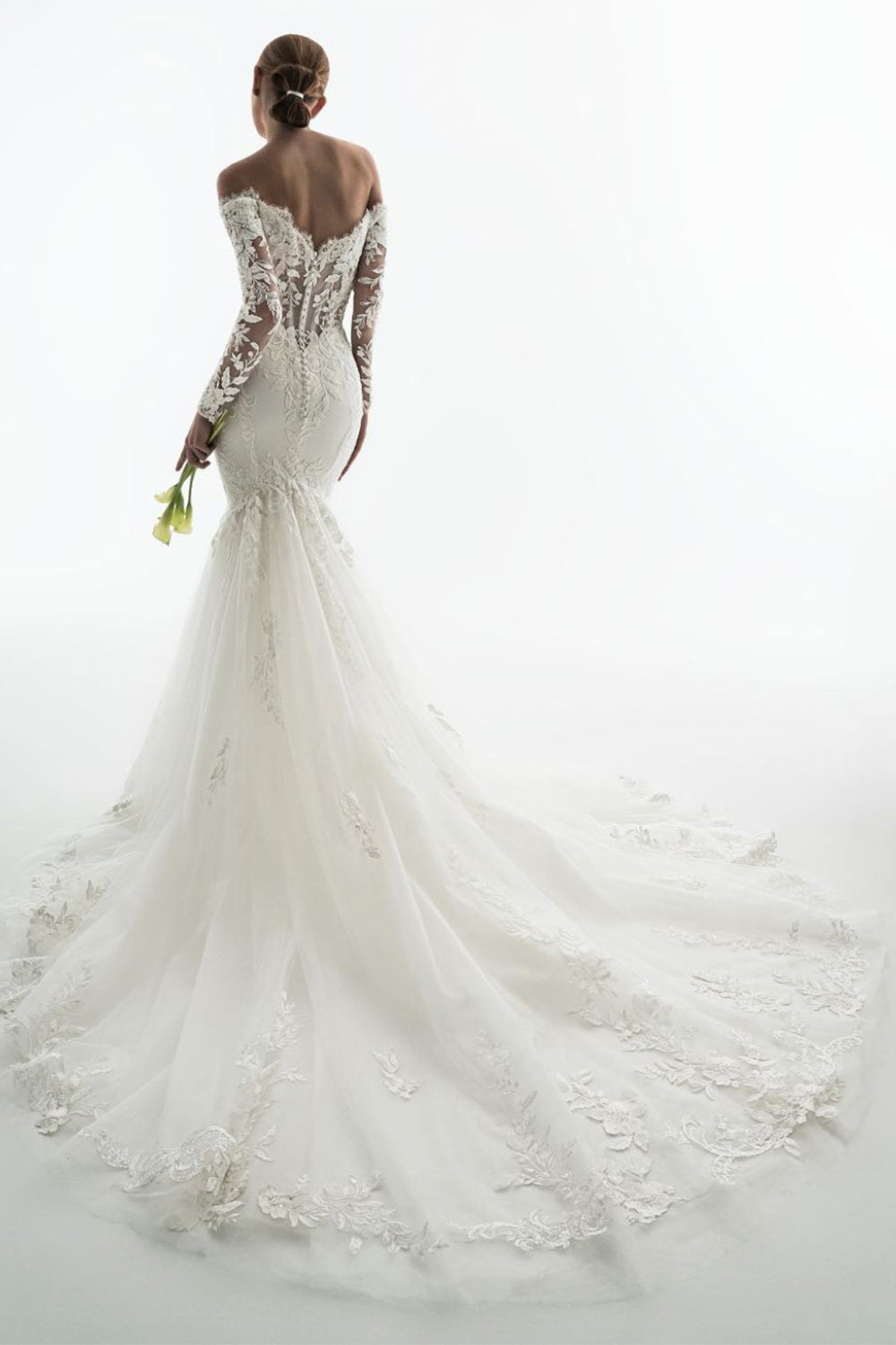 Enzoani Privé, Giovara, Radiant Off-the-Shoulder Mermaid Gown | Esposa