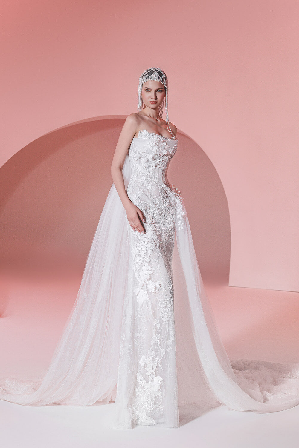 Plume by Kristie, Sensual Straight Gown | Esposa