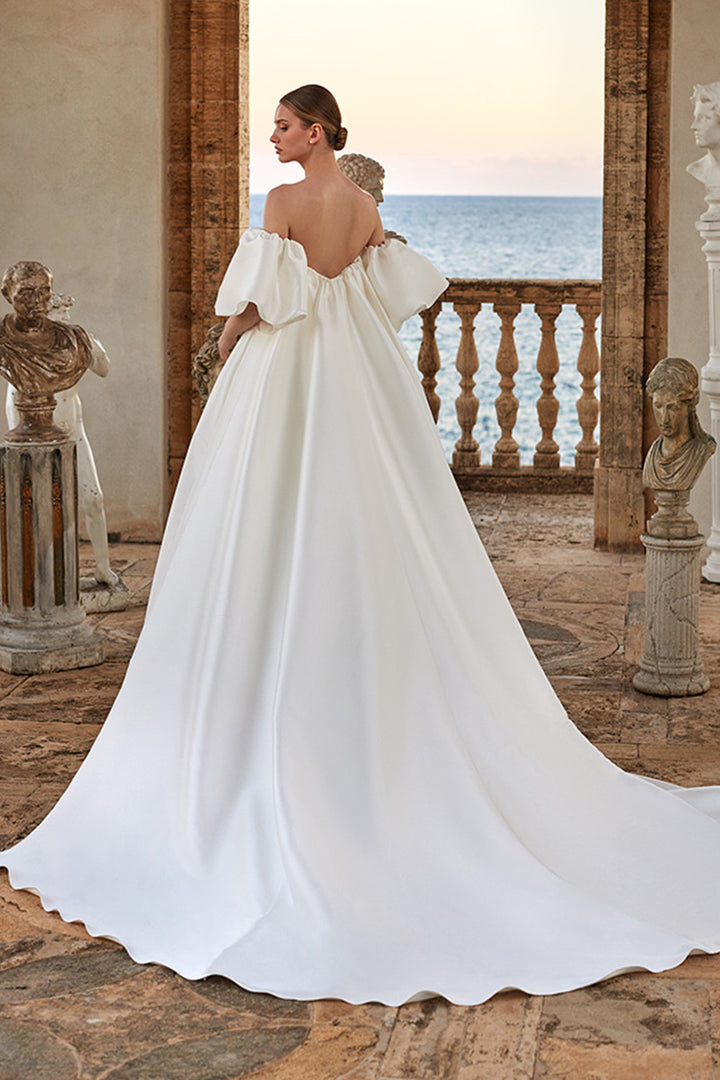 Pronovias, Mikado Strapless Dress | Esposa