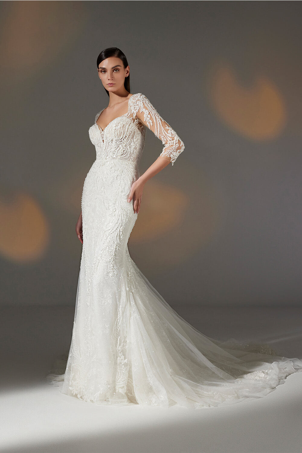 Pronovias Privée, Beaded Mermaid Dress | Esposa