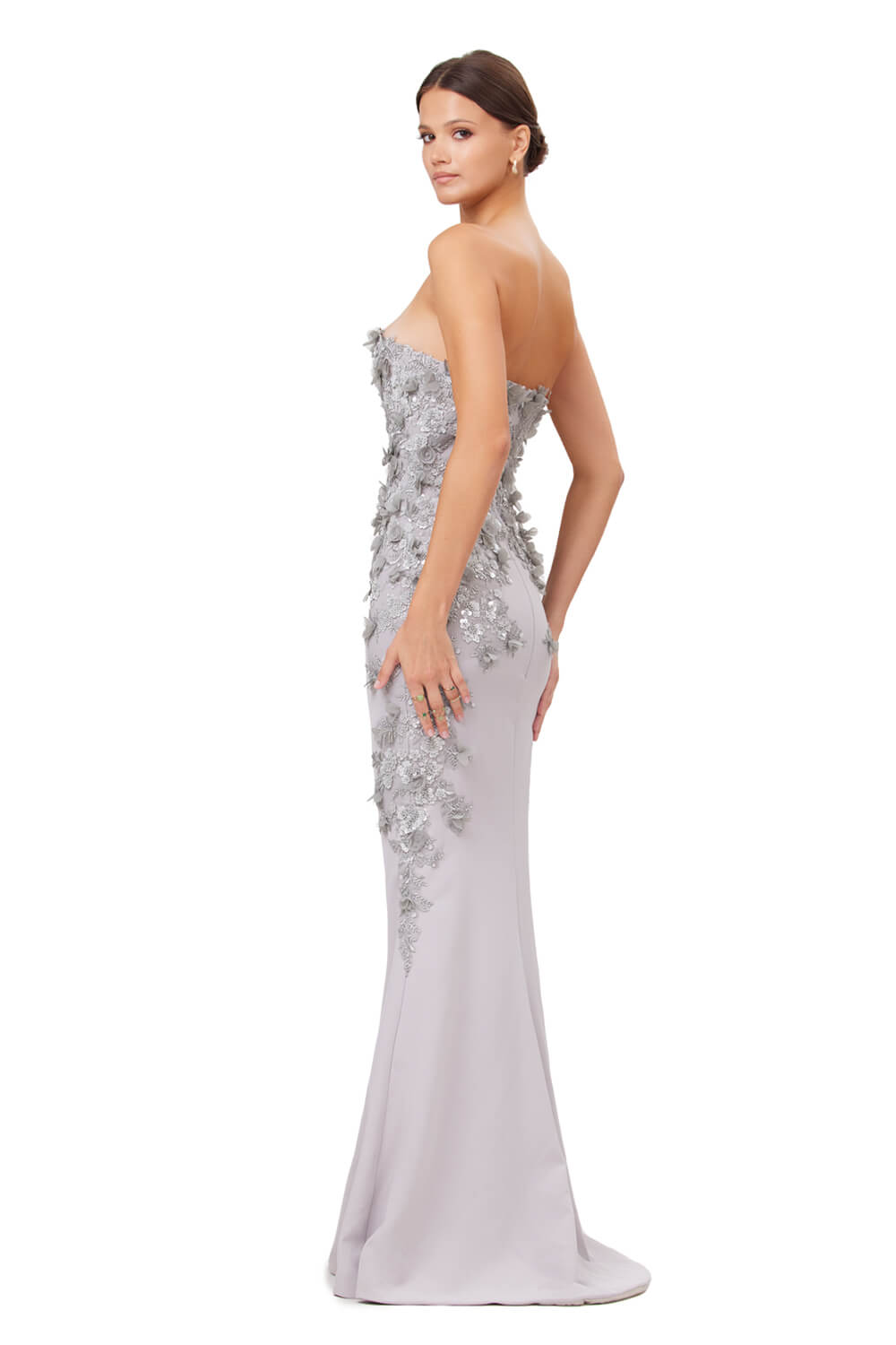 O'Blanc, Strapless Mermaid Gown | Esposa