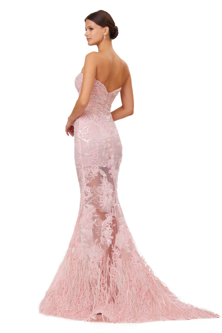 O'Blanc, Strapless Mermaid Gown | Esposa
