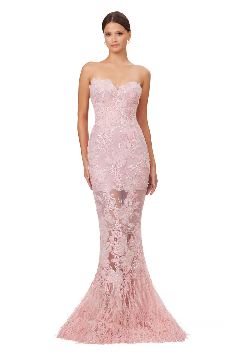 O'Blanc, Strapless Mermaid Gown | Esposa