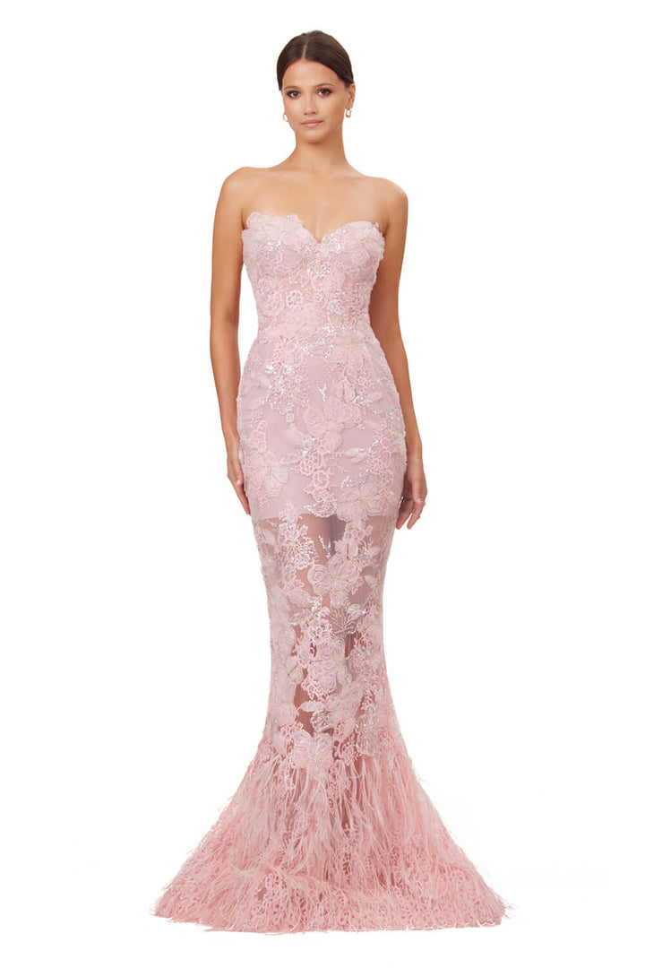 O'Blanc, Strapless Mermaid Gown | Esposa