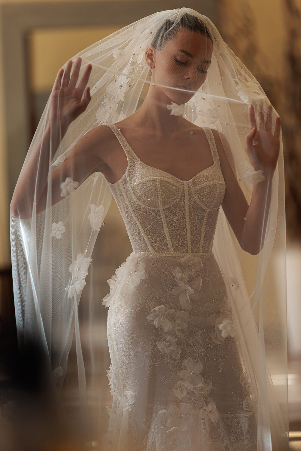 Wona Concept, Floral Mermaid Dress | Esposa