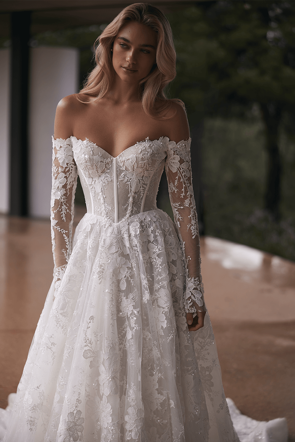 Eva Lendel, Ethereal A-Line Gown | Esposa