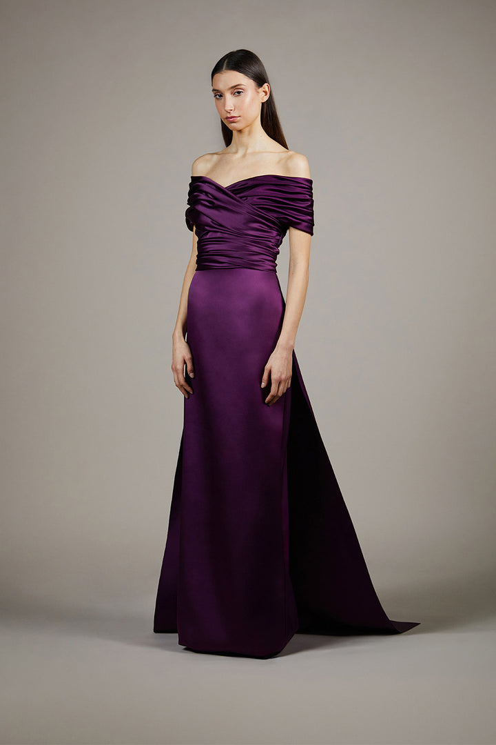 Isabel Sanchis, Gala, Draped Evening Gown | Esposa